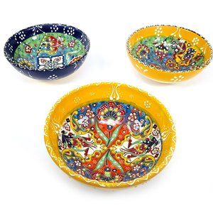 Turkish-Anatolian Handmade Bowl Set